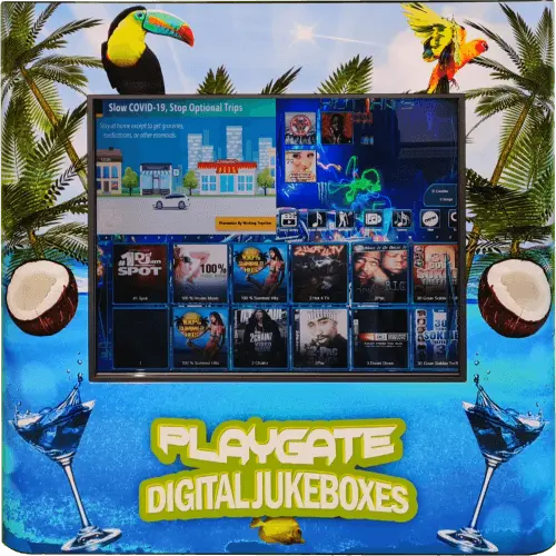 Cocktail legacy PlayGate jukebox